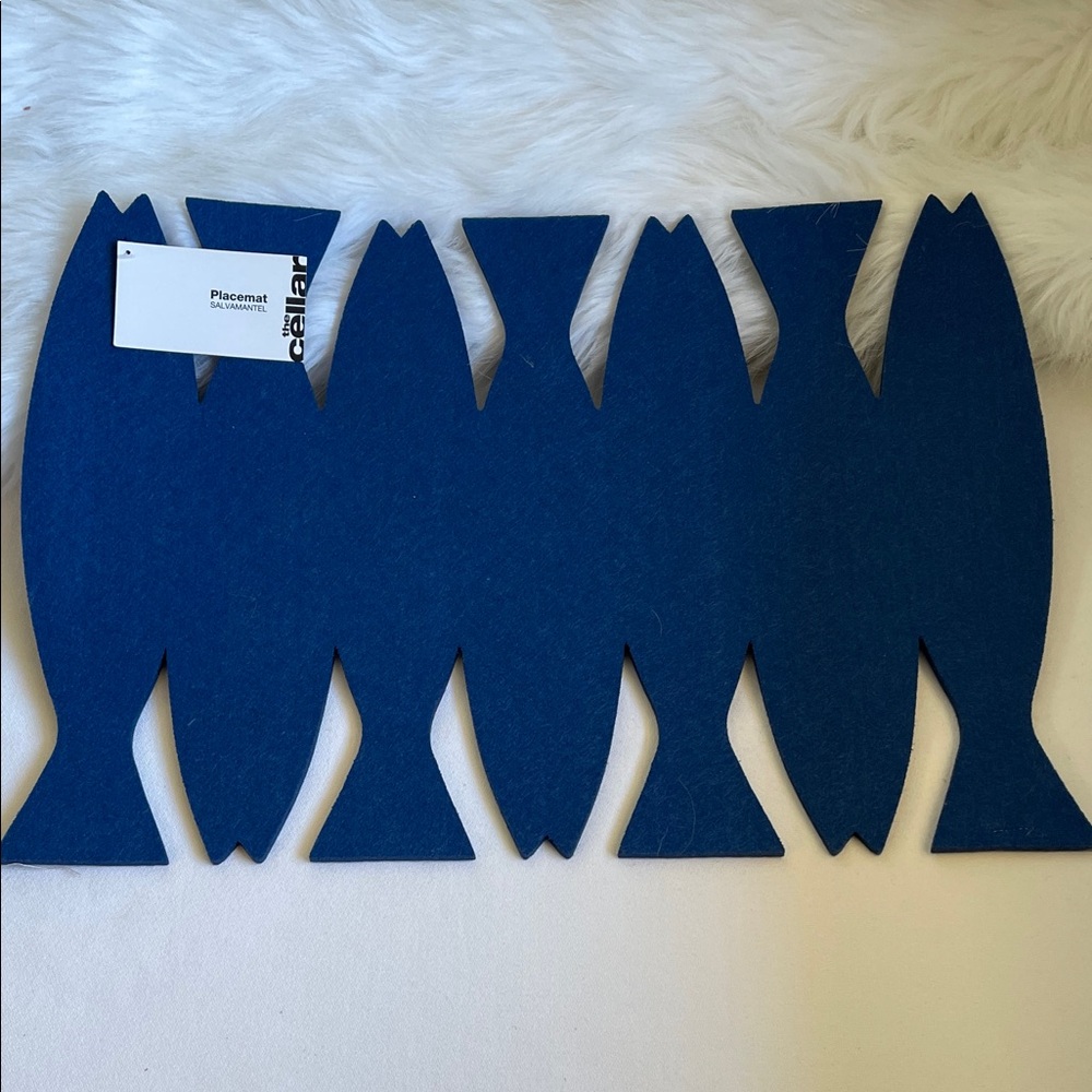 The cellar. 18.5x13in. 100% Polyester. Navy Blue